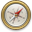 Compass Gold Icon 32x32 png